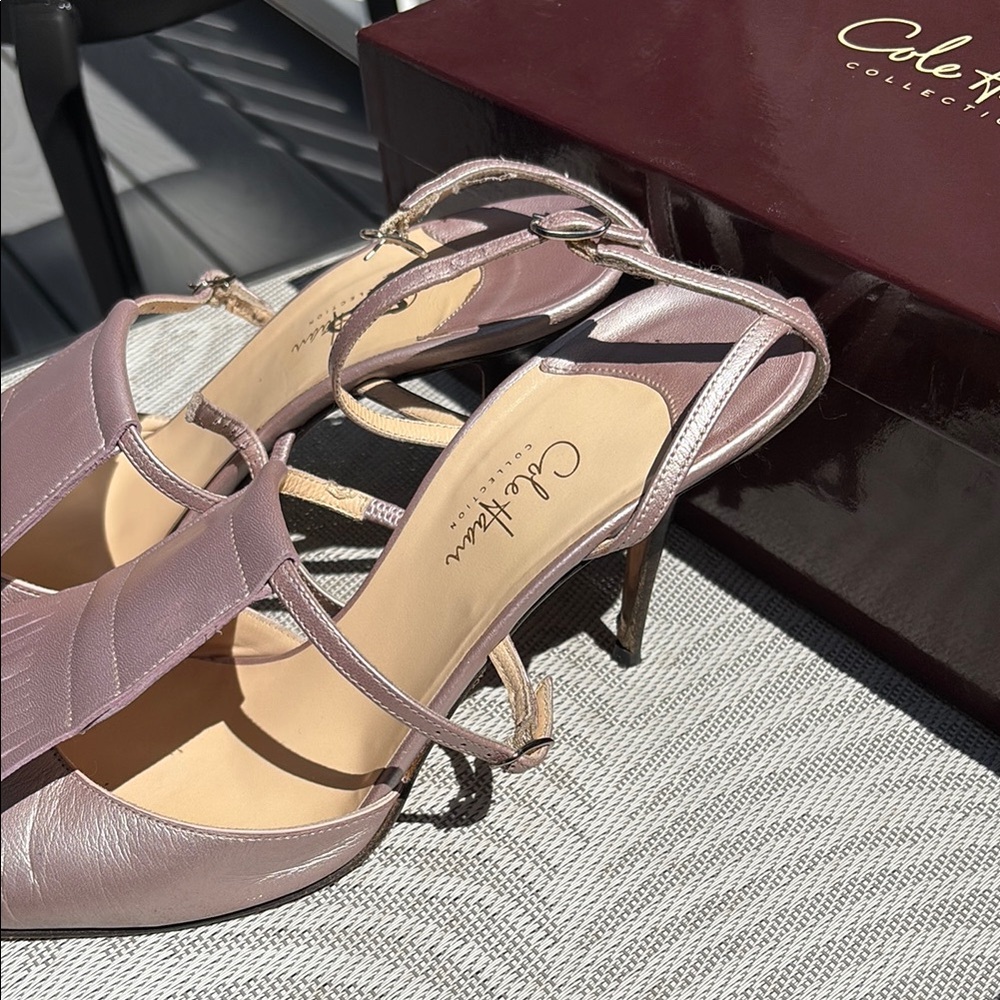 Cole Haan Annise Slingback Heels - Pink - Picture 5 of 6
